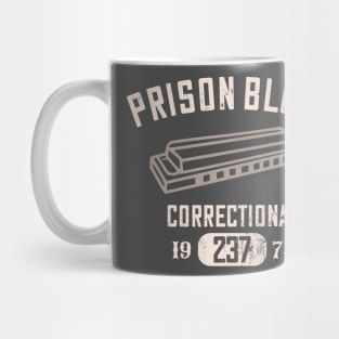 Prison Blues Harmonica distressed Mug